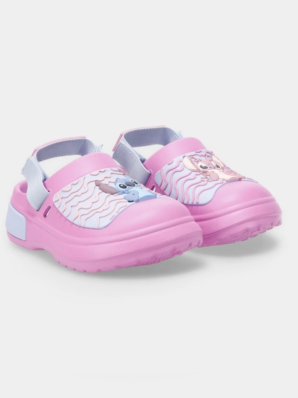 Toddler Girls Disney's Stitch & Angel Clogs